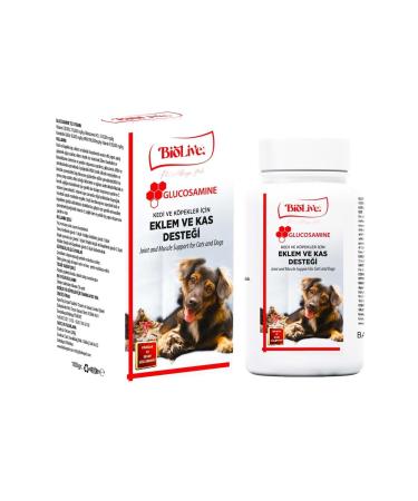 Biolive Glucosamine Joint and Muscle Support Powder Vitamin for Cats and Dogs 100gr