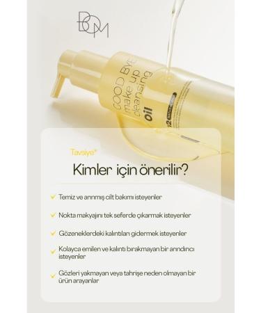 BOM Make Up Cleansing Oil Good Bye Make Up Cleansing Oil - Buy Online on GoSupps.com