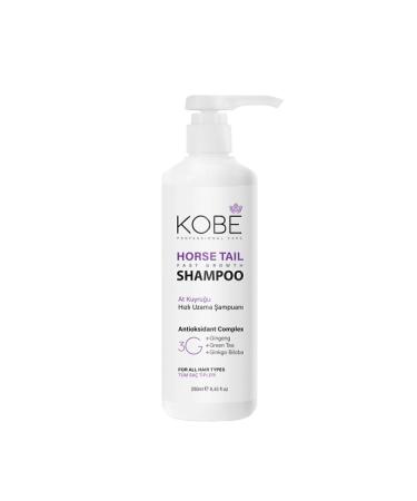 KOBE Fast Growth Horsetail Shampoo for Damaged and Weak Hair 250 ml - Buy Online on GoSupps.com