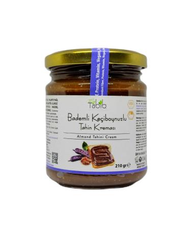 mytabib My Tabib Almond Carob Tahini Cream 210gr