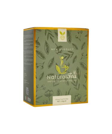 NATURAL TEA Effective Detox Tea Containing Natural Green Tea Form Tea 60 Tea Bags - Buy Online on GoSupps.com