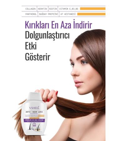 VSHELL Collagen and Keratin Anti-Hair Loss Fast Hair Growth Plumping Repairing Nourishing Shampoo - Buy Online on GoSupps.com