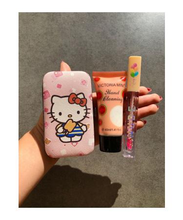 Zetmoda Make-up set manicure pedicure set lip gloss lip gloss hand cream