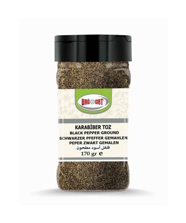 Baghdad Black Pepper Powder 170 Gr.