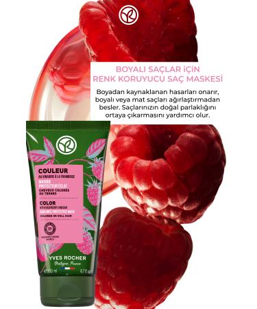 Yves Rocher Color Protecting Hair Mask for Dyed Hair (Couleur) - Vegan-200 ml - Buy Online on GoSupps.com