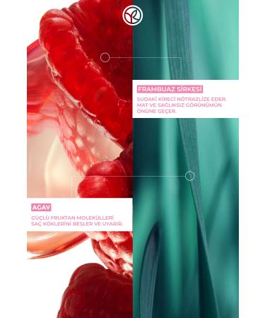 Yves Rocher Raspberry Hair Vinegar / Tonic - Normal Hair / Brillance 150 ml-52166 - Buy Online on GoSupps.com