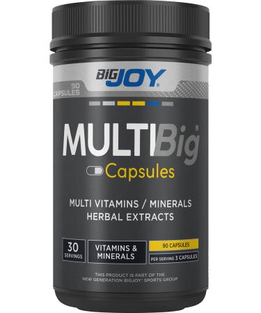 Big Joy Sports Multibig Vitamin Mineral 90 Capsules