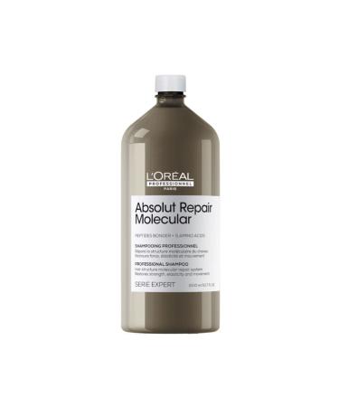 L'Oreal Paris LOREAL Absolut Repair Molecular Repair and Strengthening Sulfate-Free Shampoo 1500ml