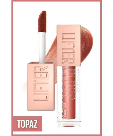 Maybelline New York Glossy Nude Lips Lifter Liner 06 Line Leader Lip Pencil + Lifter Gloss 009 Topaz Lip Gloss - Buy Online on GoSupps.com