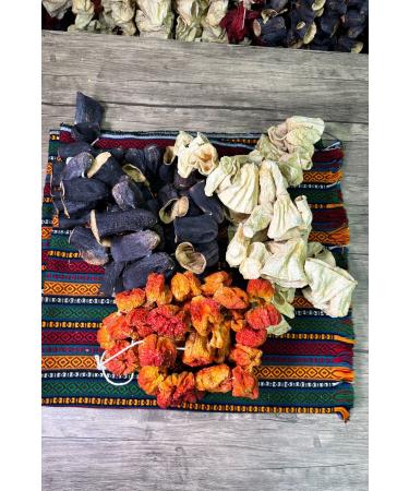 gazisofraantep Stuffed Dried (EACH STRING 23-25 PIECES OF ZUCCHINI EGGPLANT SWEET PEPPER) - Buy Online on GoSupps.com