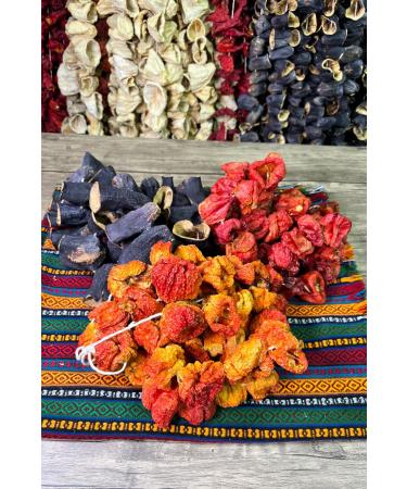 gazisofraantep Stuffed Dried (EACH SERIES 23-25 PIECES SWEET HOT PEPPER AUBERGINE) - Buy Online on GoSupps.com