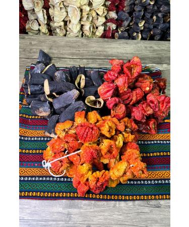 gazisofraantep Stuffed Dried (EACH SERIES 23-25 PIECES SWEET HOT PEPPER AUBERGINE)