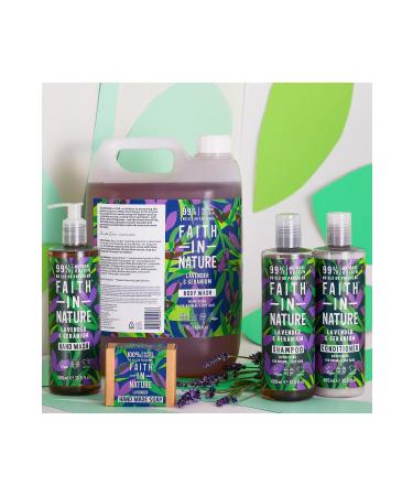 Faith In Nature Natural Relaxing Shower Gel Lavender & Geranium 400 ml - Buy Online on GoSupps.com