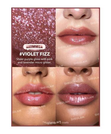 SHEGLAM Pout-Perfect Shimmer Lip Plumper-Violet Fizz 2g. - Buy Online on GoSupps.com