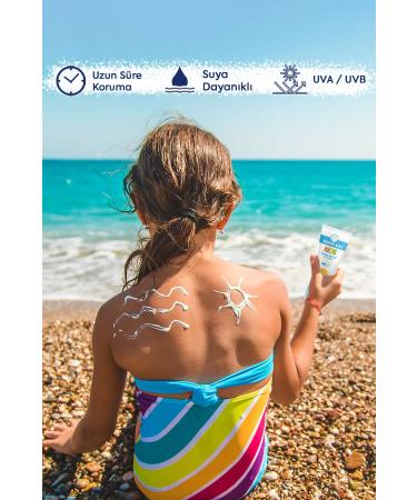 Z hre Ana Kids Children's Sun Cream Spf 50+ UVA UVB Anti-Stain High Protection + Vitamin E 50 Ml - Buy Online on GoSupps.com