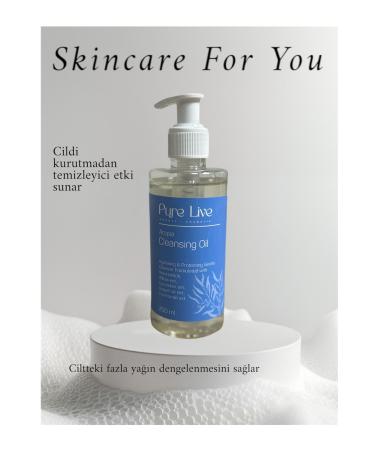 purelive Face and Body Cleansing Oil - Oil Based Cleanser 200 ml - Buy Online on GoSupps.com