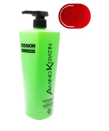 Morfose Ossion Keratin Shampoo 800 ml. and Hair Washing Comb