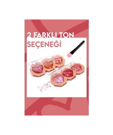 MUJGAN 3-Piece Heart Design Blush No.2 - Buy Online on GoSupps.com
