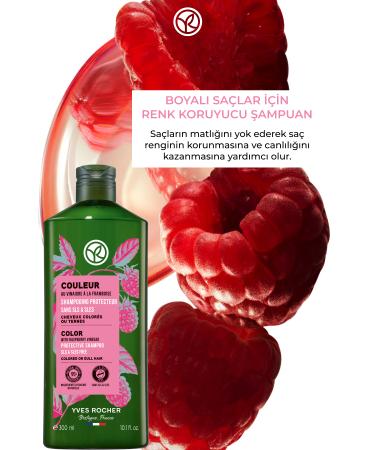Yves Rocher Color Protecting Shampoo for Dyed Hair (couleur) - Vegan-300 Ml - Buy Online on GoSupps.com