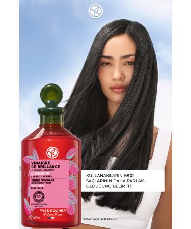 Yves Rocher Raspberry Hair Vinegar / Tonic - Normal Hair / Brillance 150 ml-52166 - Buy Online on GoSupps.com