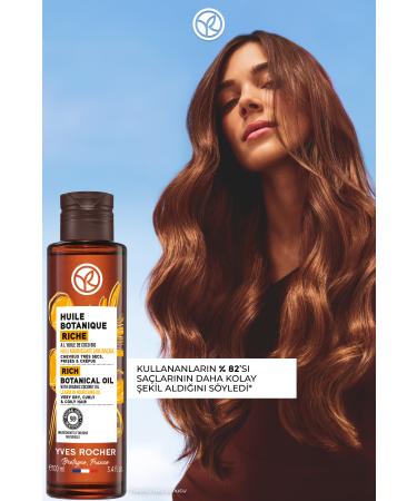 Yves Rocher Revitalizing (Huile Botanique) Coconut Prebiotic Care Oil - Vegan-100 ml - Buy Online on GoSupps.com