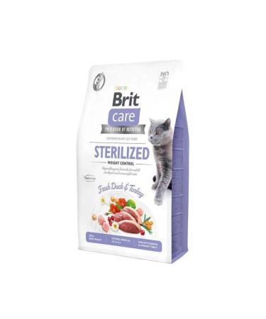 Brit Care Sterilized Weight Control Low Calorie Sterilized Cat Food 7 Kg