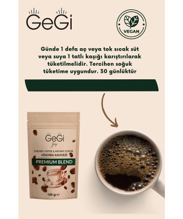 GEGI Slimming Weight Loss Helping French Chicory Diet Filter Detox Coffee 1 month usage - Buy Online on GoSupps.com