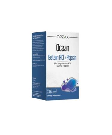 Ocean BETAIN+PEPSIN 120 TABLETS