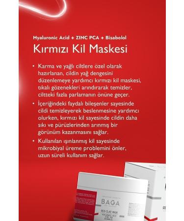 Baga Red Clay Mask - Buy Online on GoSupps.com