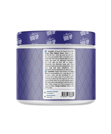 One Up Psyllium Husk Powder 180 gr - UNFLAVOURED - Buy Online on GoSupps.com