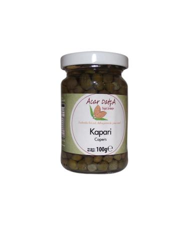 Acar Dat a Natural Products Capers 100 gr