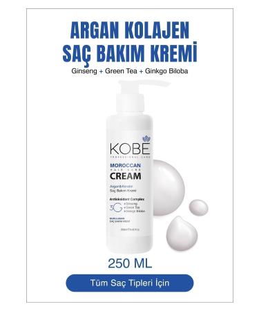 KOBE Keratin & Argan Repairing Hair Care Conditioner Damaged and Sensitive Hair Moroccan 250 ml - Buy Online on GoSupps.com