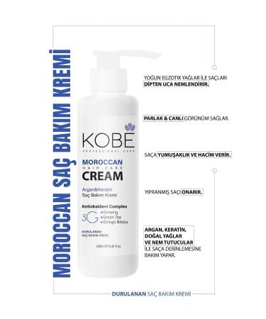 KOBE Keratin & Argan Repairing Hair Care Conditioner Damaged and Sensitive Hair Moroccan 250 ml