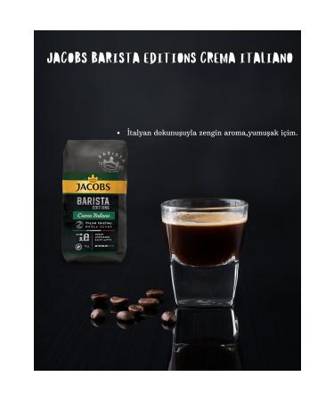 Jacobs Barista Editions Crema Italiano Coffee Beans 1 kg