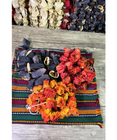 gazisofraantep Stuffed Dried (EACH SERIES 23-25 PIECES SWEET HOT PEPPER AUBERGINE) - Buy Online on GoSupps.com