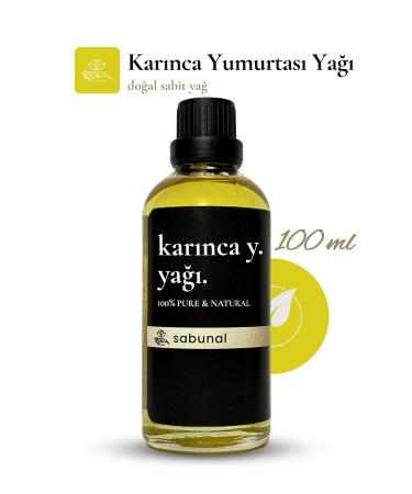 Sabanal Ant Egg Oil 100 ml Hair Reducing and Hair Removal Pure Additive-Free 1st Class Imported Product