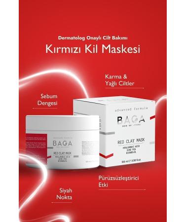 Baga Red Clay Mask