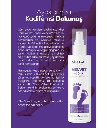 M LA CARE Velvet Foot Heel Crack and Foot Care Cream 100ml X 2 Pieces - Buy Online on GoSupps.com