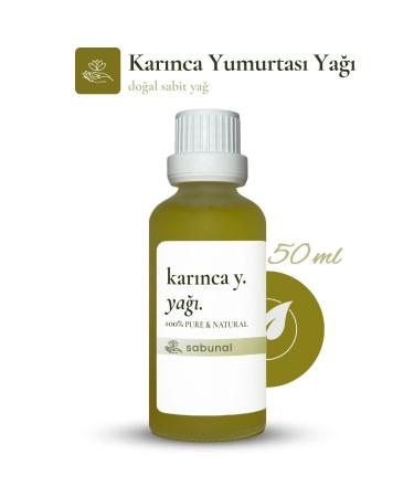 Sabanal Ant Egg Oil 50 ml Hair Reducing and Hair Removal Pure Additive-Free 1st Class Imported Product