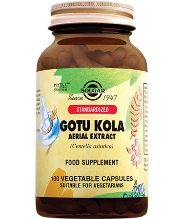 Solgar Gotu Kola Aerial Extract 100 Capsules (gotu Cola)
