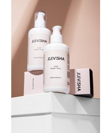 jijivisha Snail Mucin Pore Tightening Repairing Tonic (SNAIL REPAIR TONIC) 250ml - Buy Online on GoSupps.com