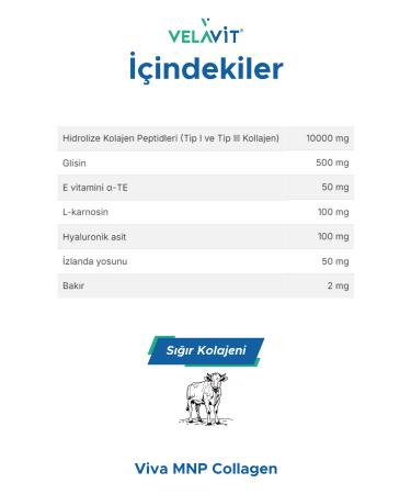 Velavit Viva MNP Collagen 50 mg 30 Sachets - Buy Online on GoSupps.com