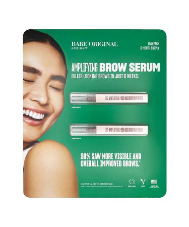 Babe Original Strengthening Eyebrow Serum Double Pack 2x3ML