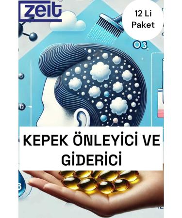 ZEIT OZON Natural Ozone Capsules Hair and Beard Care - 6 Pack | Hair Loss Anti-Dandruff Fast Growth - Buy Online on GoSupps.com