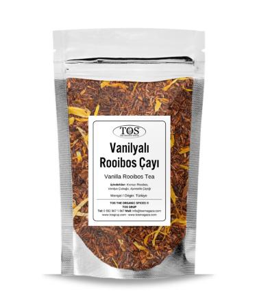 TOS The Organic Spices Vanilla Rooibos Tea 250 gr (1st Quality) Vanilla Rooibos Tea