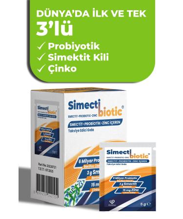 Simectibiotic Effective in Diarrhea 12 Sachets (PROBIOTIC MICROORGANISMS) - Buy Online on GoSupps.com