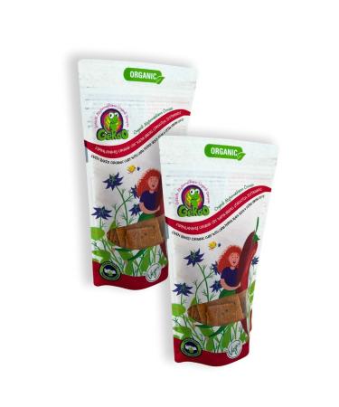 Gekoo Organic Chips | Baked - With Capia Pepper - With Black Cumin - With Olive Oil - 115g - 2 Pieces - Buy Online on GoSupps.com