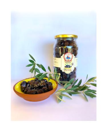 EFELER LAND Luxury Oily Sele Black Olives 900 Gr