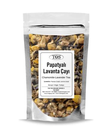 TOS The Organic Spices Chamomile - Lavender Tea 100 gr (1st Quality) Chamomile - Lavender Tea