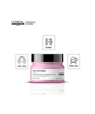 L'oreal Professionnel -**L'oreal Professionnel Liss Unlimited Nourishing Professional Hair Mask 250 ml - CYT45457854..*--*